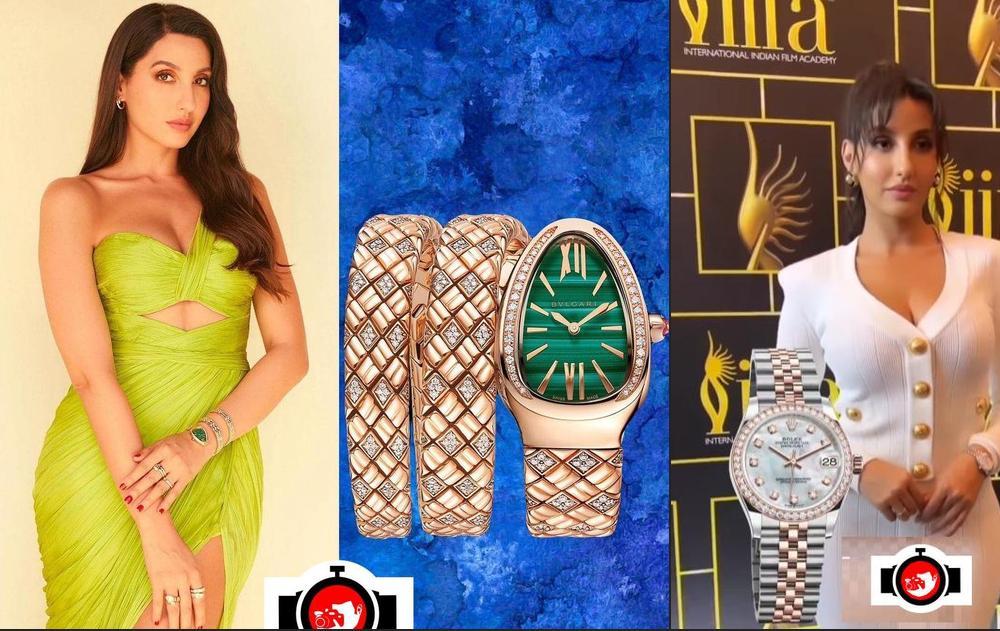 Nora Fatehi's Exquisite Watch Collection: From Bulgari to Rolex